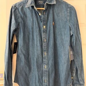 Polo Ralph Lauren Denim Button Down - NWT